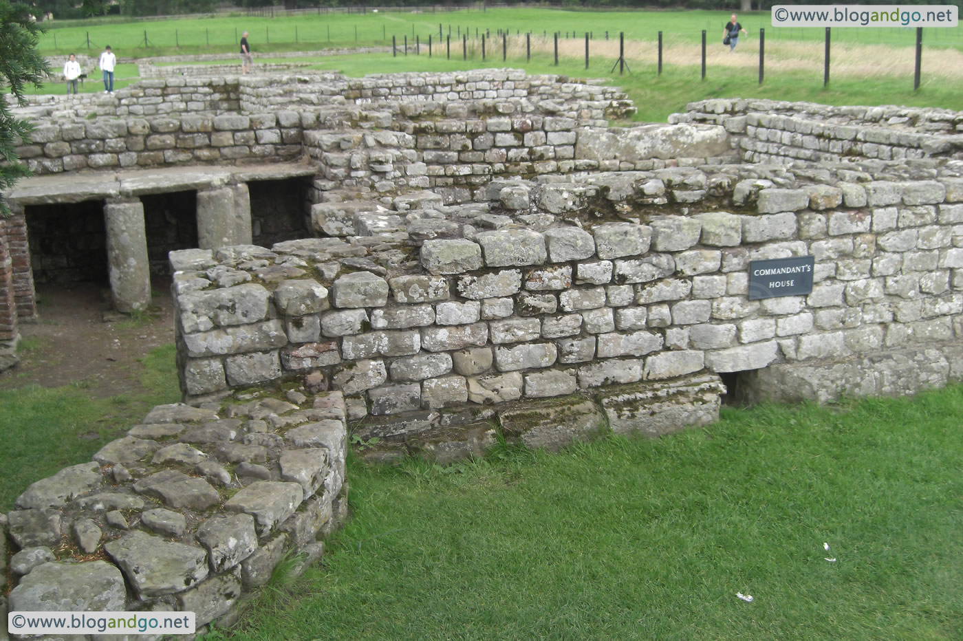 Commander's House, Chesters Roman Fort